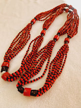 Carregar imagem no visualizador da galeria, Delogun Fio de Contas de Exu 7 voltas