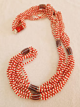 Carregar imagem no visualizador da galeria, Delogun Fio de Contas de Xangô 7 voltas