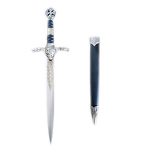 Carregar imagem no visualizador da galeria, Athame Longo / Punhal Aço Ancient Wolf 42cm