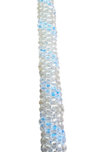 Carregar imagem no visualizador da galeria, Fio de Contas Chicote Yemonjá 60cm Fechado (110cm Aberto)