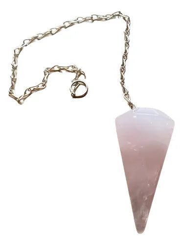 Pêndulo Quartzo Rosa Modelos Sortidos (Imagem Não Vinculativa)