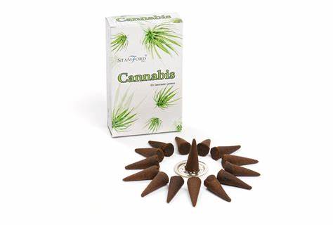 Incenso Indiano Stamford Canabis Cones