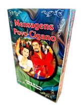 Load image into Gallery viewer, Baralho de Mensagens Povo Cigano 36 Cartas Autoexplicativas
