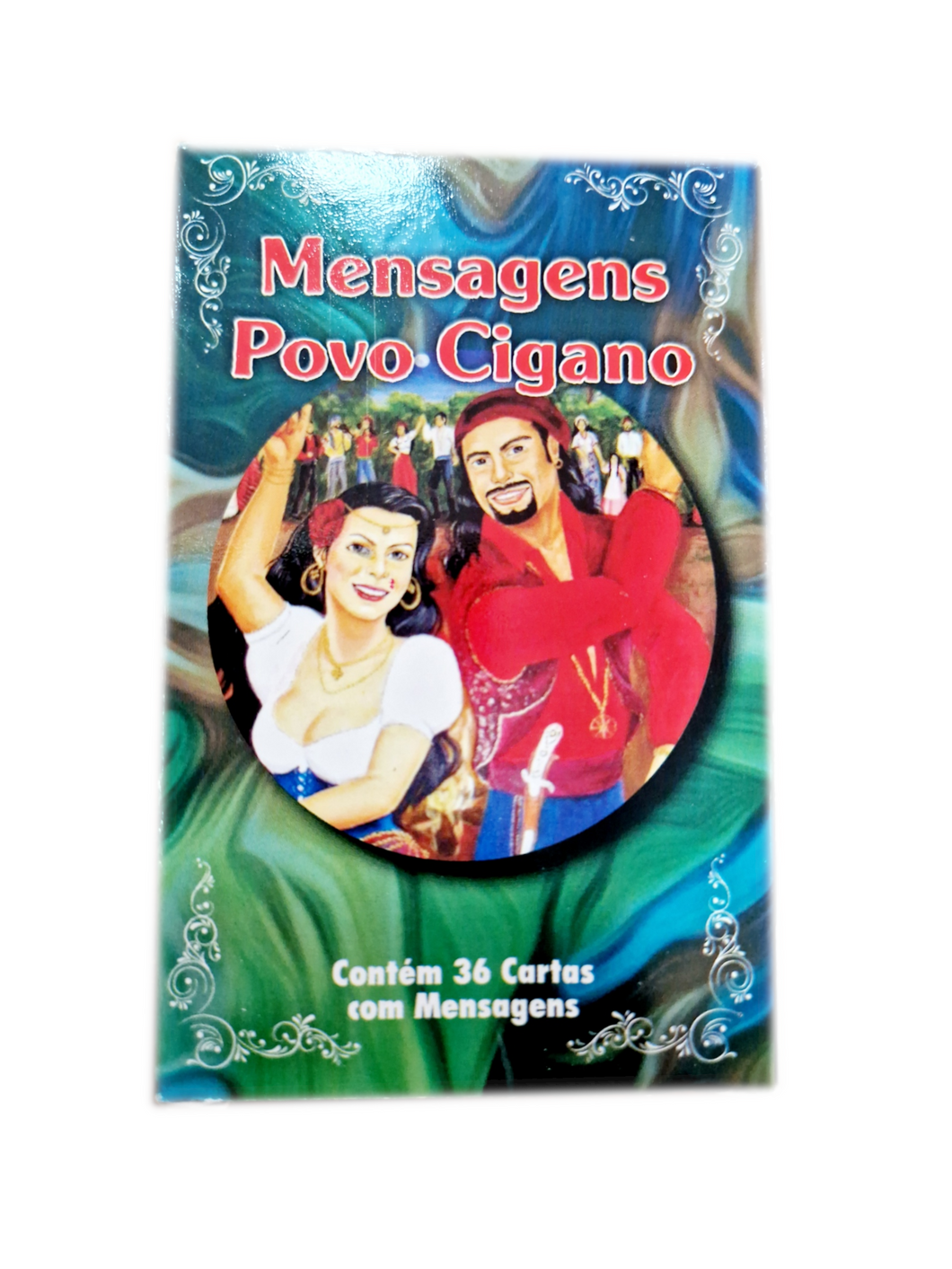 Baralho de Mensagens Povo Cigano 36 Cartas Autoexplicativas