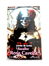 Load image into Gallery viewer, Baralho de Rosa Caveira 36 Cartas
