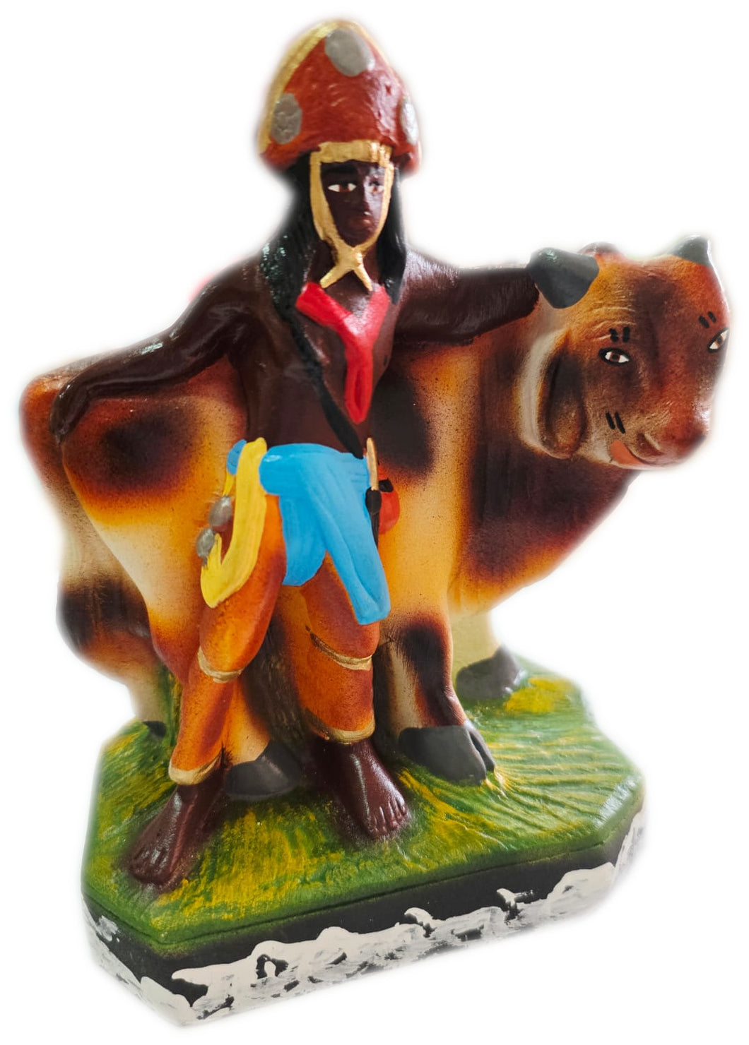 Imagem de Encantado: Caboclo Boiadeiro 20 x 15 x9 cm