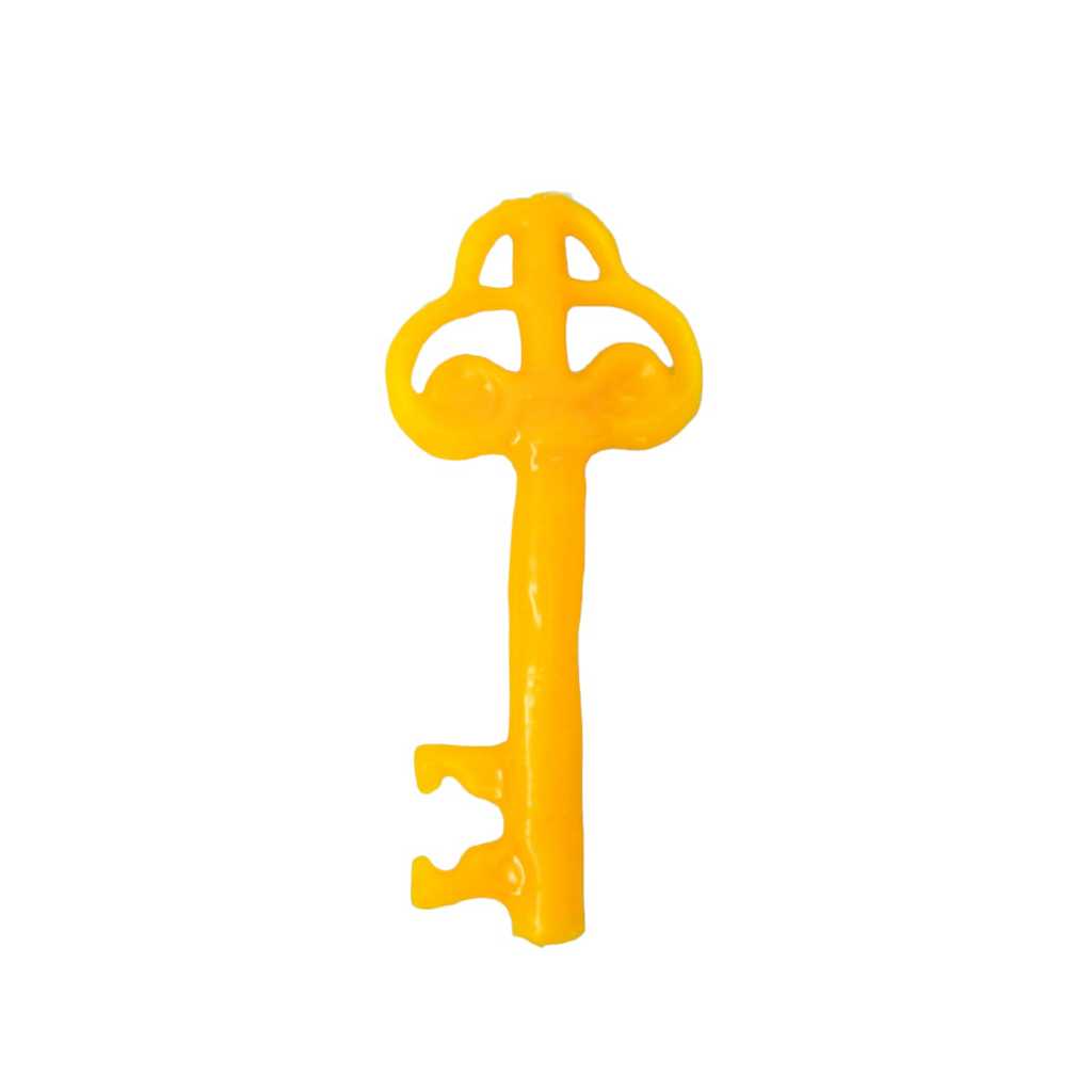 Vela Chave Amarela 16cm