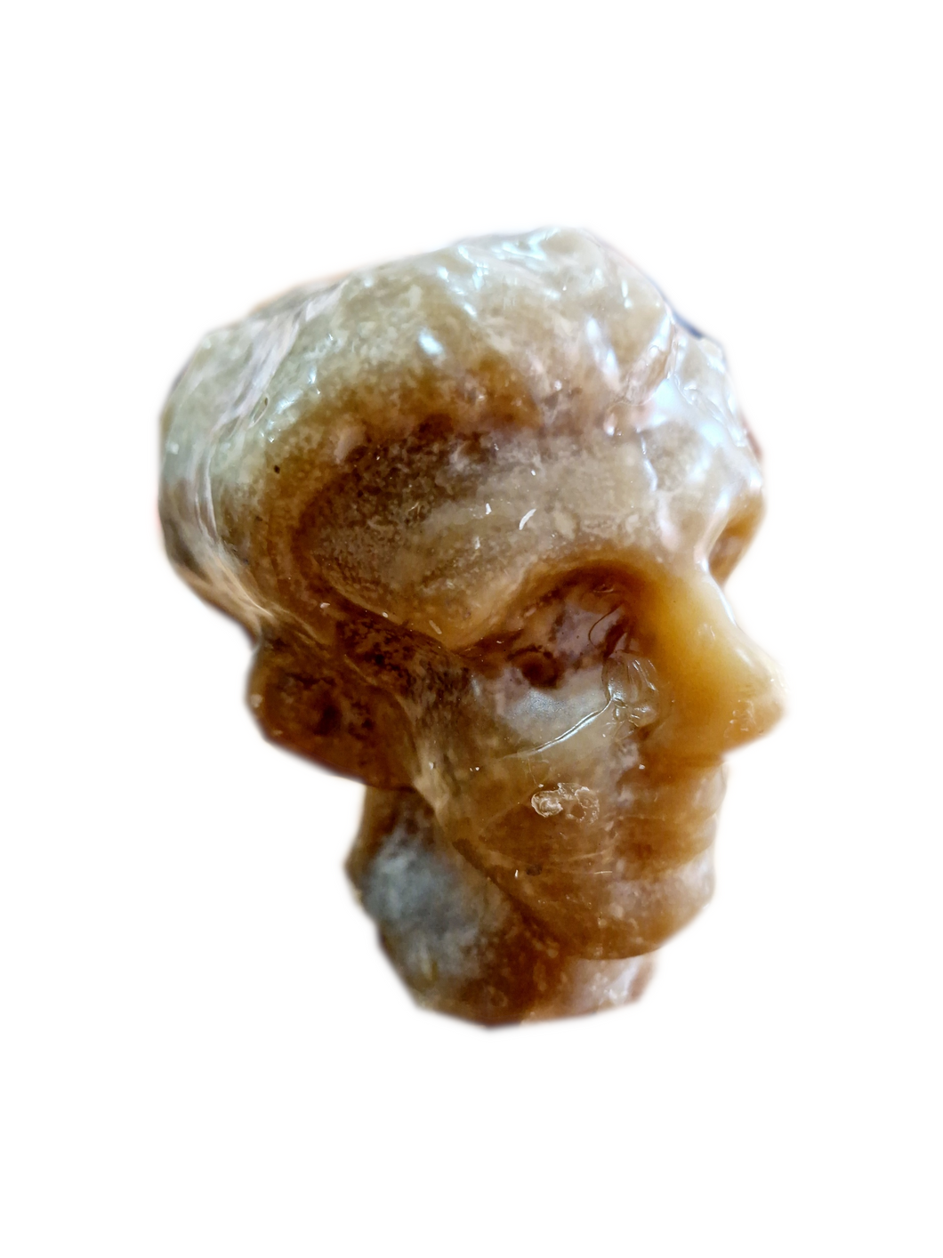 Cabeça de Cera Oca Homem 11x10 Cor de Cera