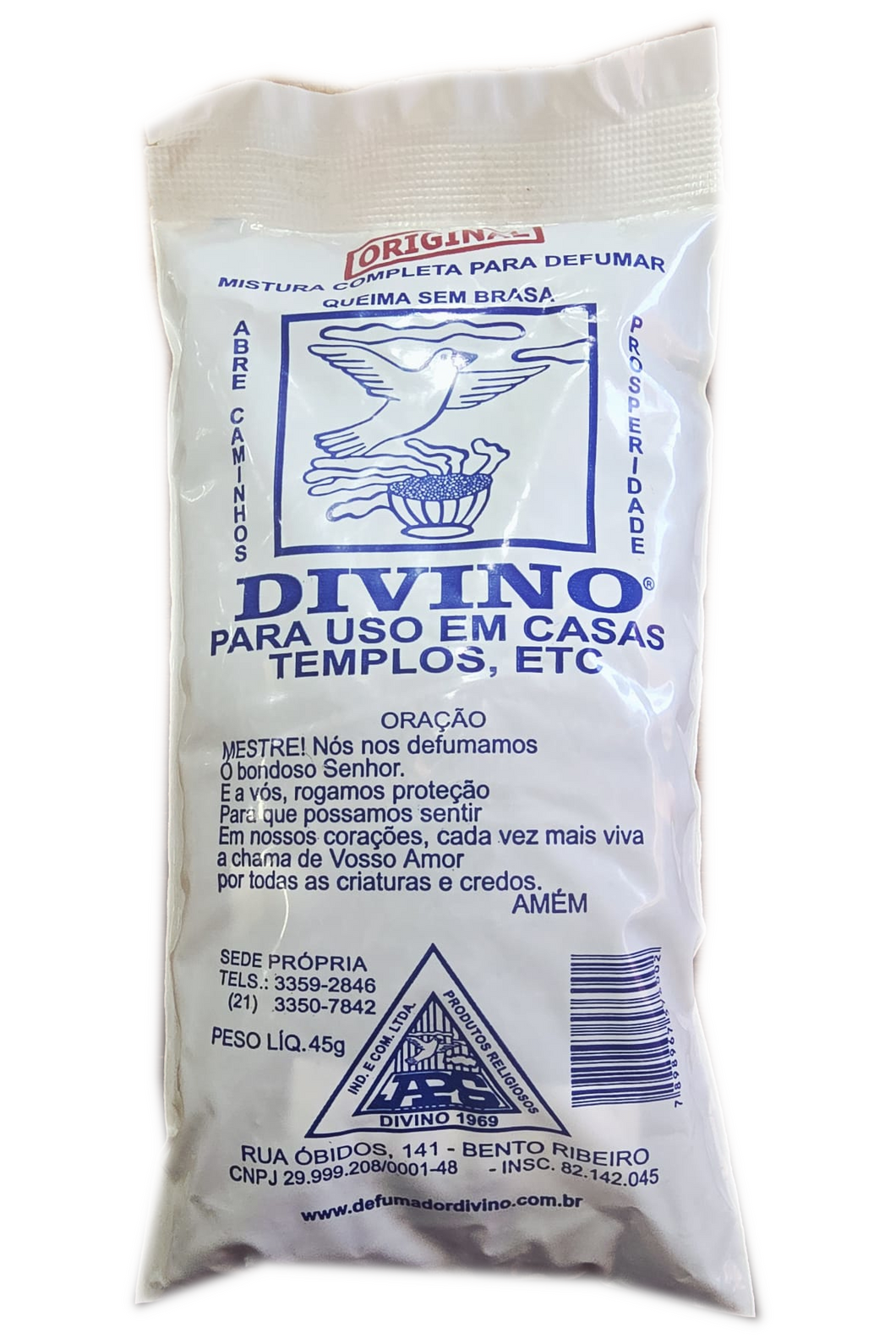 Defumador Queima Sem Brasa Divino Original Casas e Templos