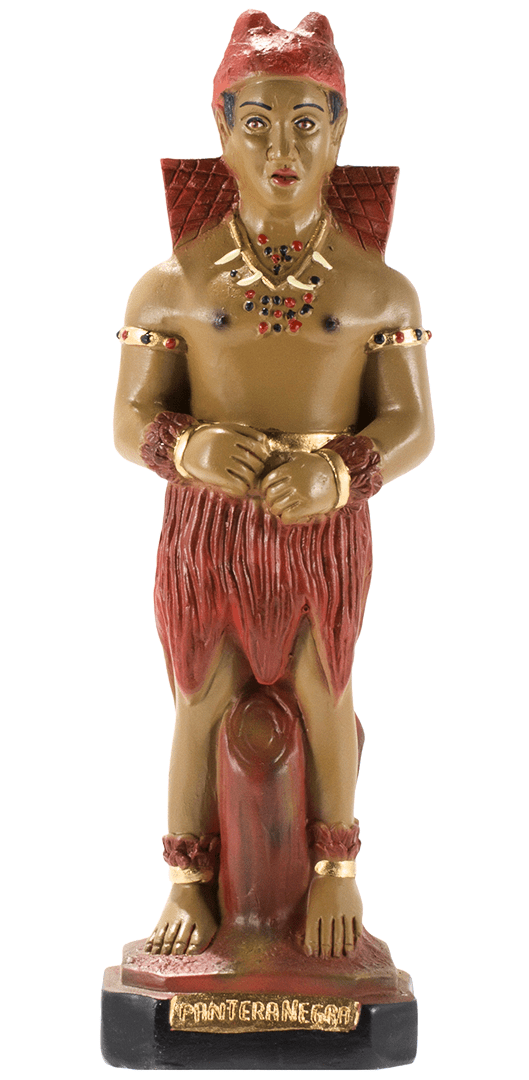 Imagem de Encantado: Exu Pantera Negra 20cm