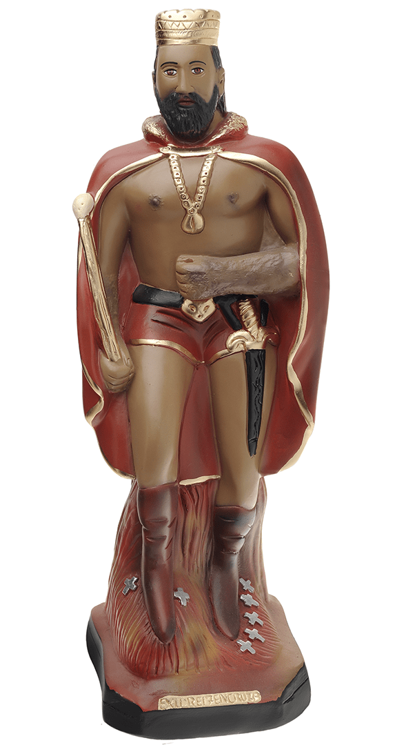 Imagem de Encantado: Exu Rei das 7 Encruzilhadas 20cm