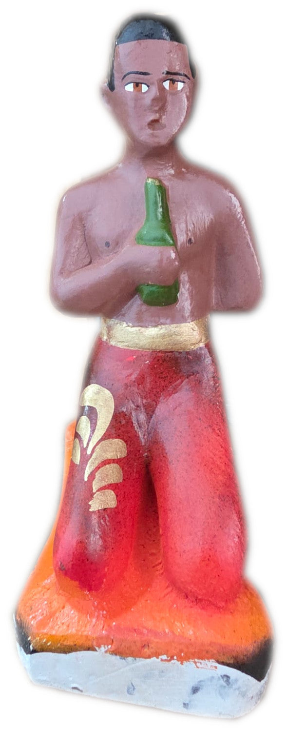 Imagem de Encantado: Exu Tiriri Ajoelhado 15cm