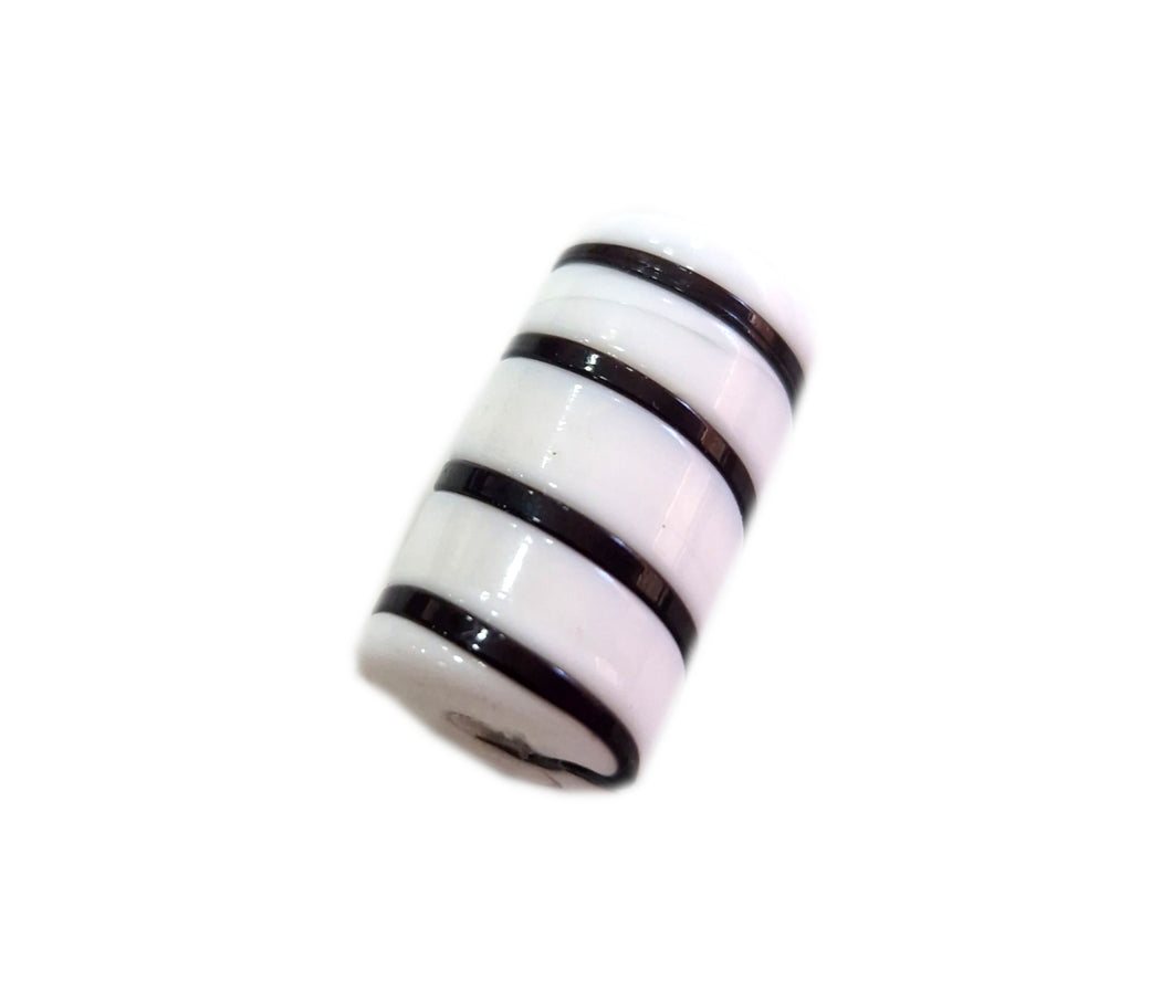 Firma Tubular Opaca Branca / Preta