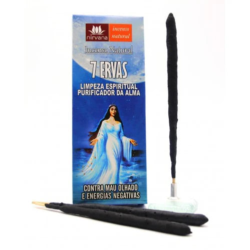 Incenso Nirvana Sete Ervas Iemanjá