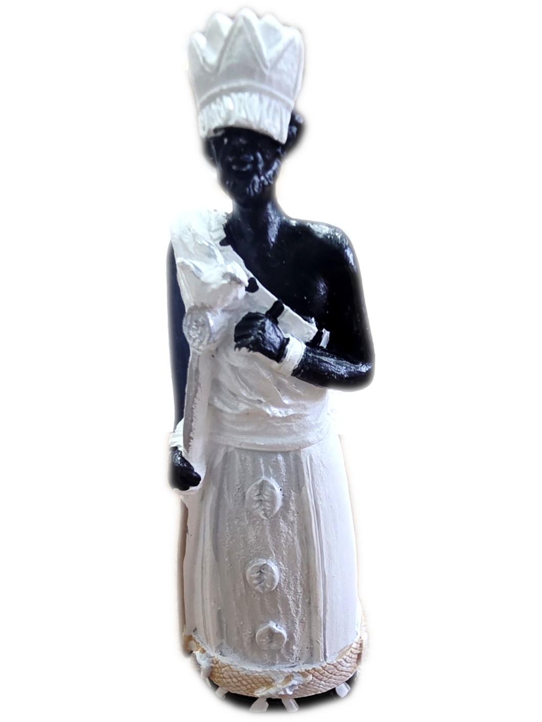 Imagem de Orixá: Oxalá / Oxalufã - 10 cm