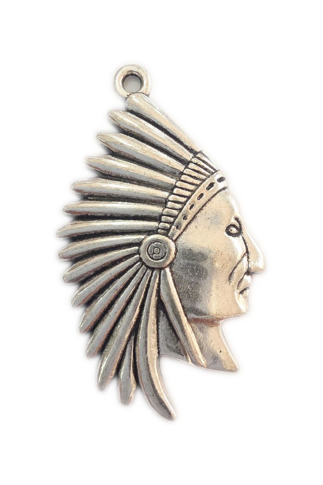 Pingente Caboclo Metal