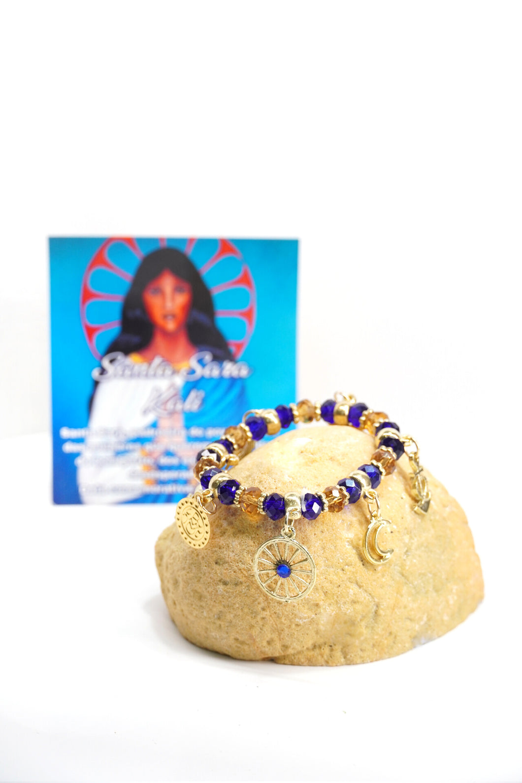 Pulseira Premium Candomblé e Umbanda: Stª. Sara Khali