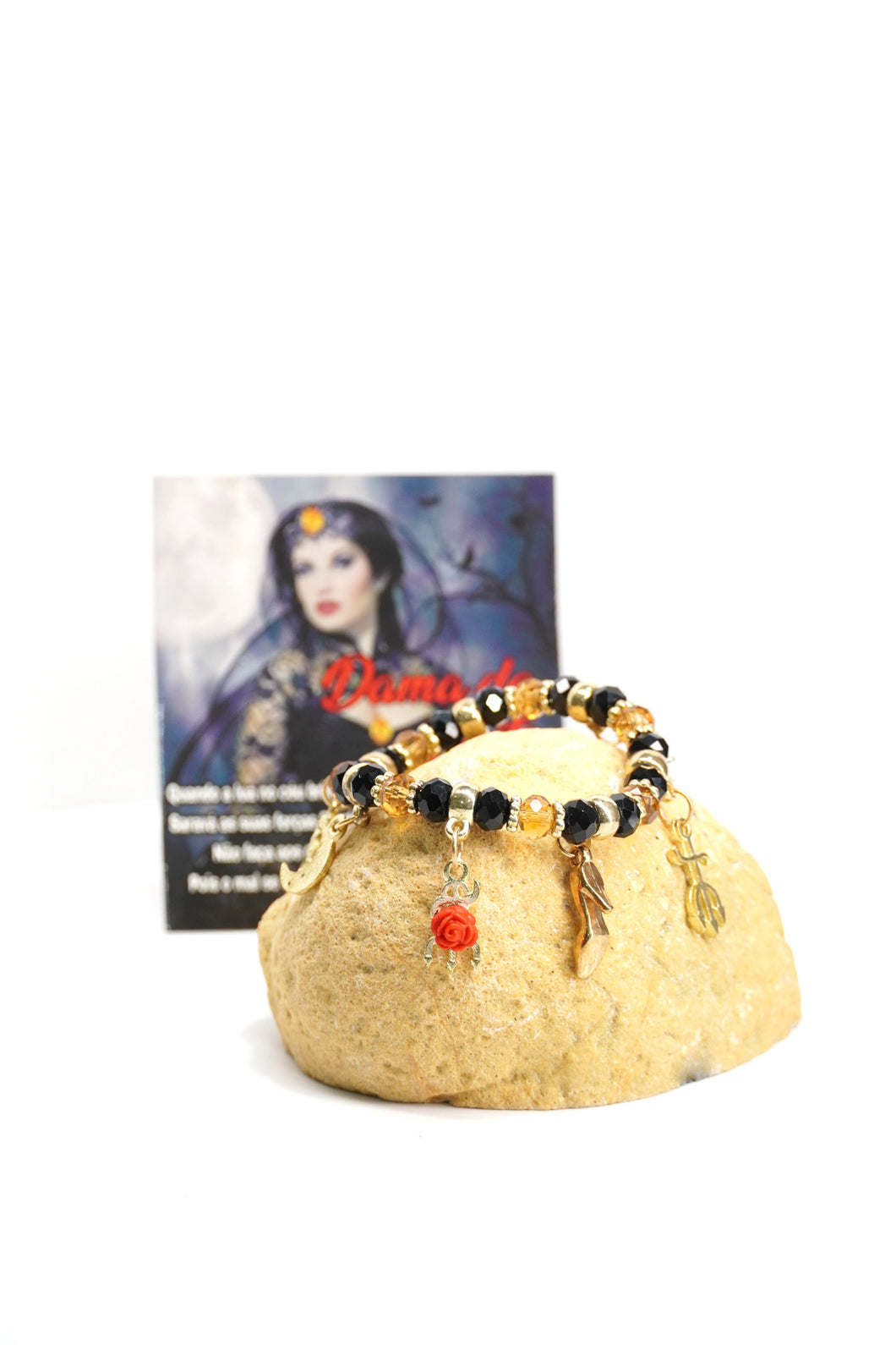 Pulseira Premium Candomblé e Umbanda: Dama da Noite