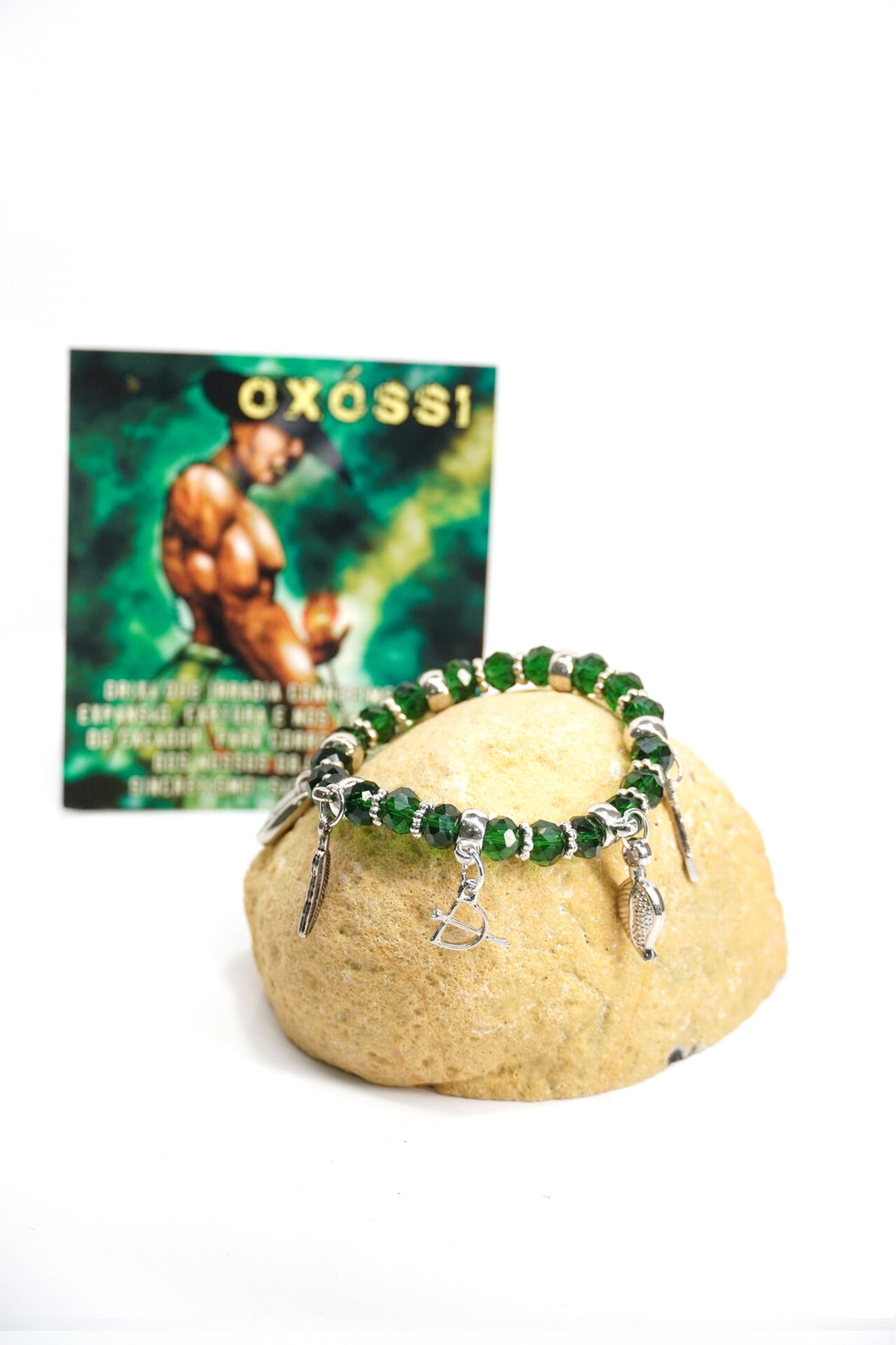 Pulseira Premium Candomblé e Umbanda:  Oxossi