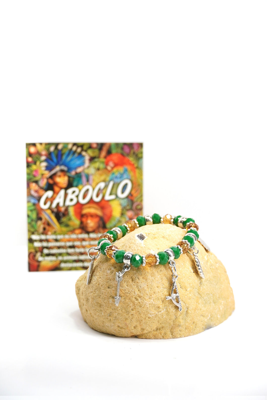 Pulseira Premium Candomblé e Umbanda: Caboclo