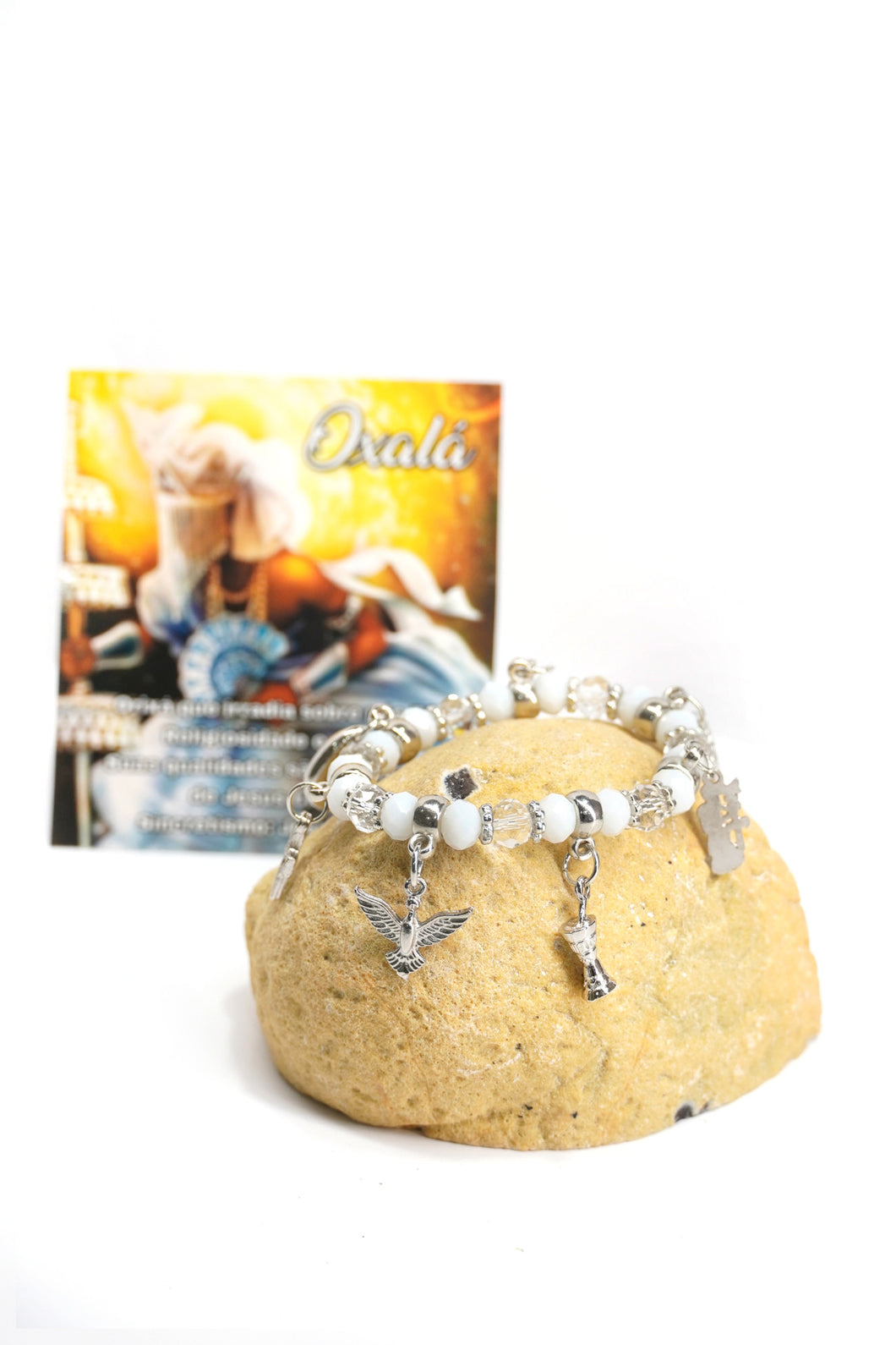 Pulseira Premium Candomblé e Umbanda:  Oxalá/ Oxalufan