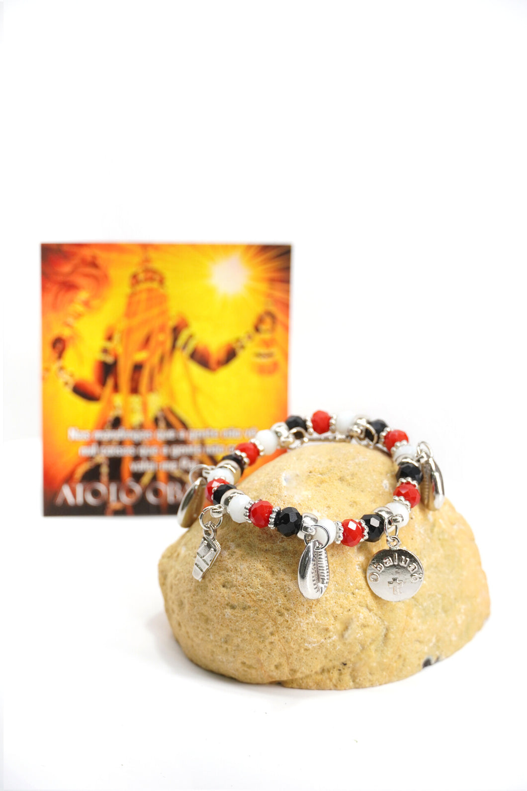 Pulseira Premium Candomblé e Umbanda:  Obaluayé