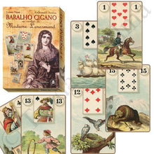 Carregar imagem no visualizador da galeria, Baralho Cigano - As Cartas de Mme. Lenormand - Versão Portuguesa com Livro
