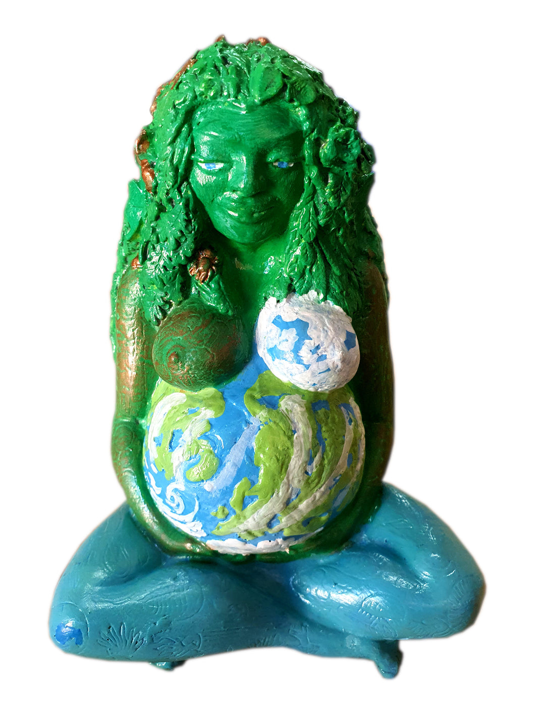 Mitologia - Imagem de Deusa: Gaia (Mãe Terra) 17,50 cm