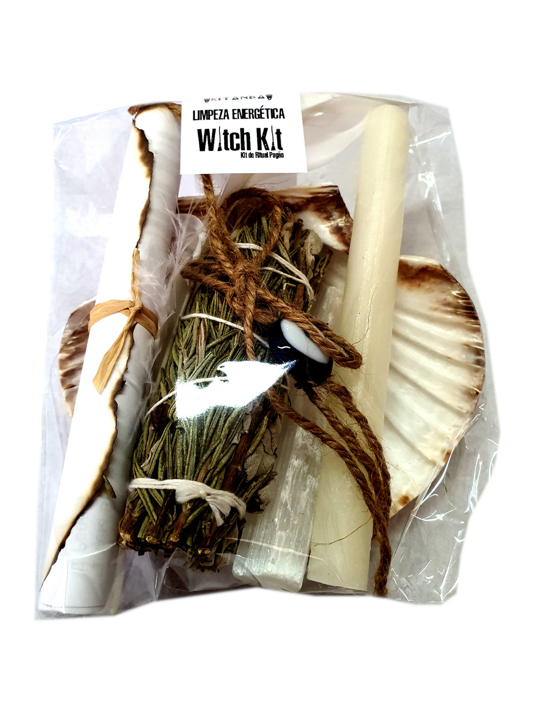 Kit de Ritual Witch Kit - Limpeza Energética com Instruções