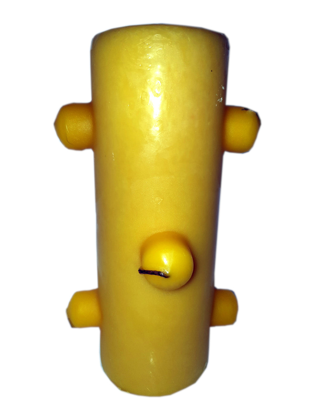 Velão de Sete Mechas Amarelo 17cm