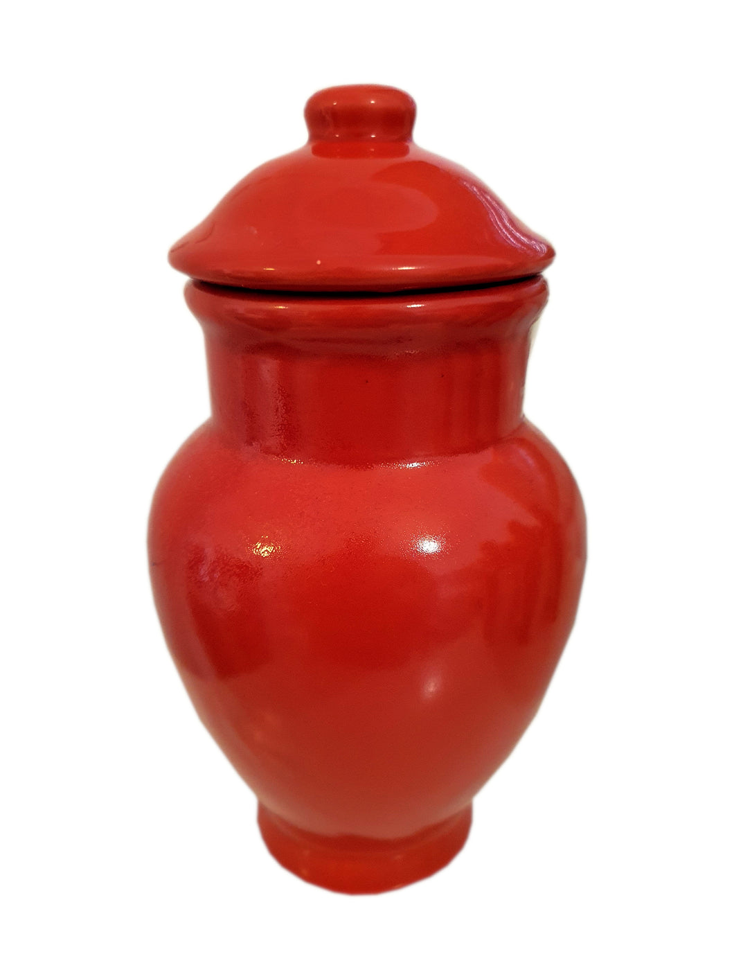 Quartinha de Loiça Sem Asa Vermelha 18cm (Exú)