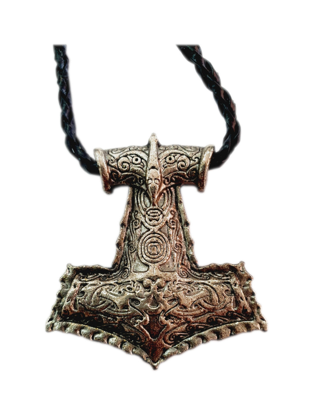 Pendente Martelo de Thor (Mjölnir) com cordão.