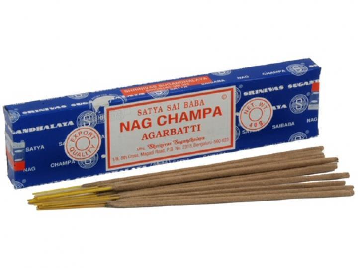 Incenso Nag Champa azul - Satya Sai Baba 40g